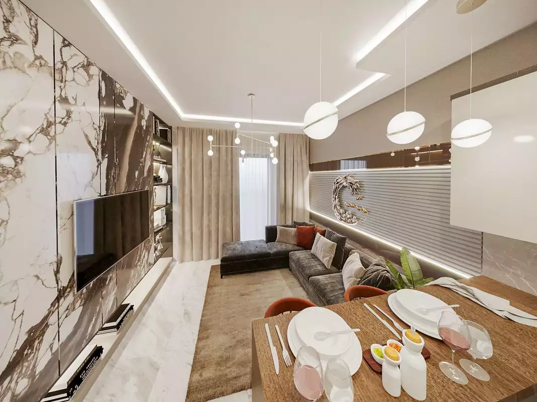 Квартира 42м² в Турции, Авсаллар. Стоимостью 69000€ аренда фото-21