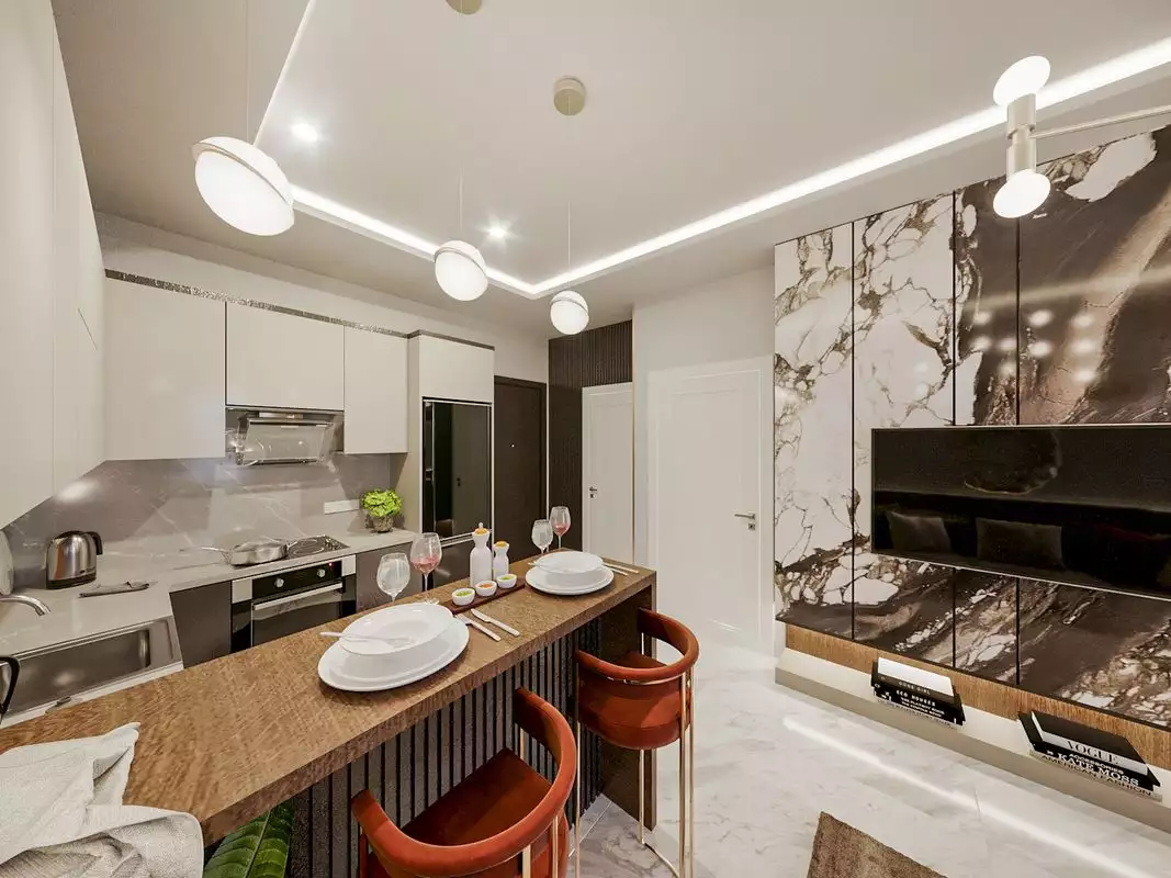 Квартира 42м² в Турции, Авсаллар. Стоимостью 69000€ аренда фото-22