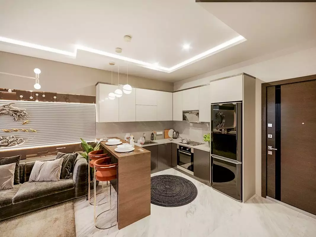 Квартира 42м² в Турции, Авсаллар. Стоимостью 69000€ аренда фото-23