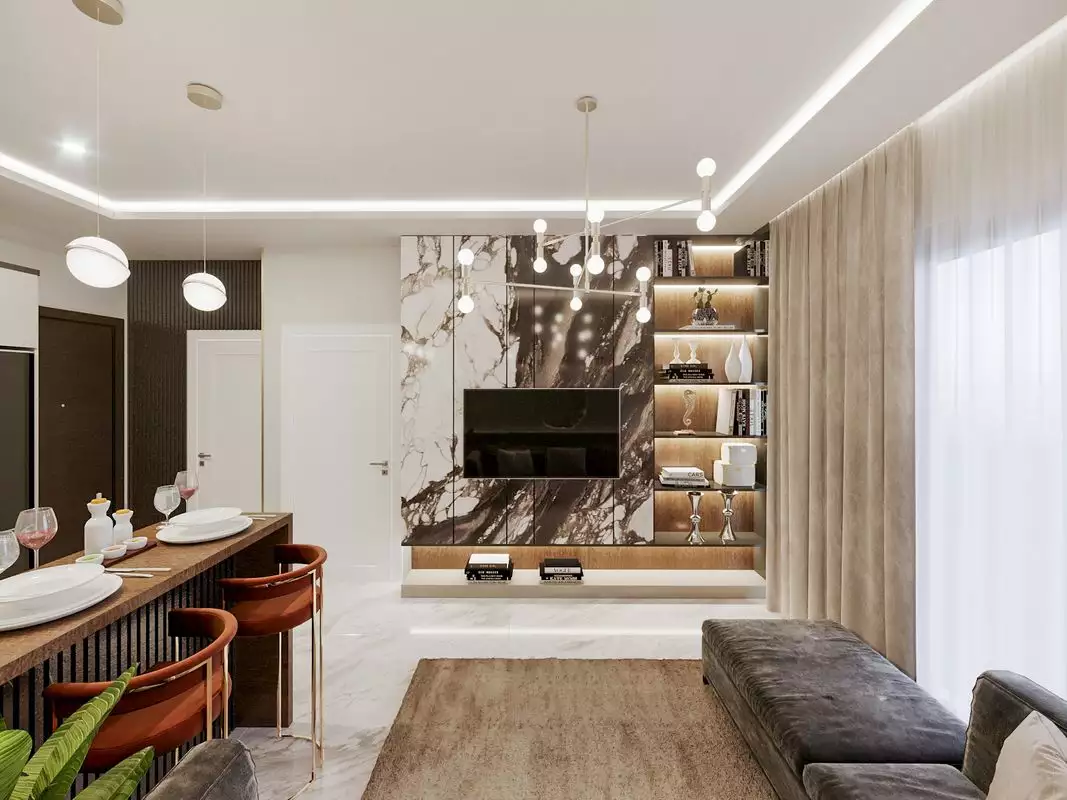 Квартира 42м² в Турции, Авсаллар. Стоимостью 69000€ аренда фото-24