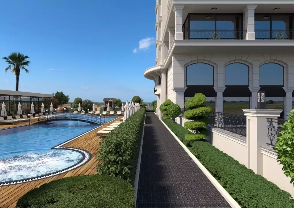 Квартира 54м² в Турции, Махмутлар. Стоимостью 159000€ аренда фото-14