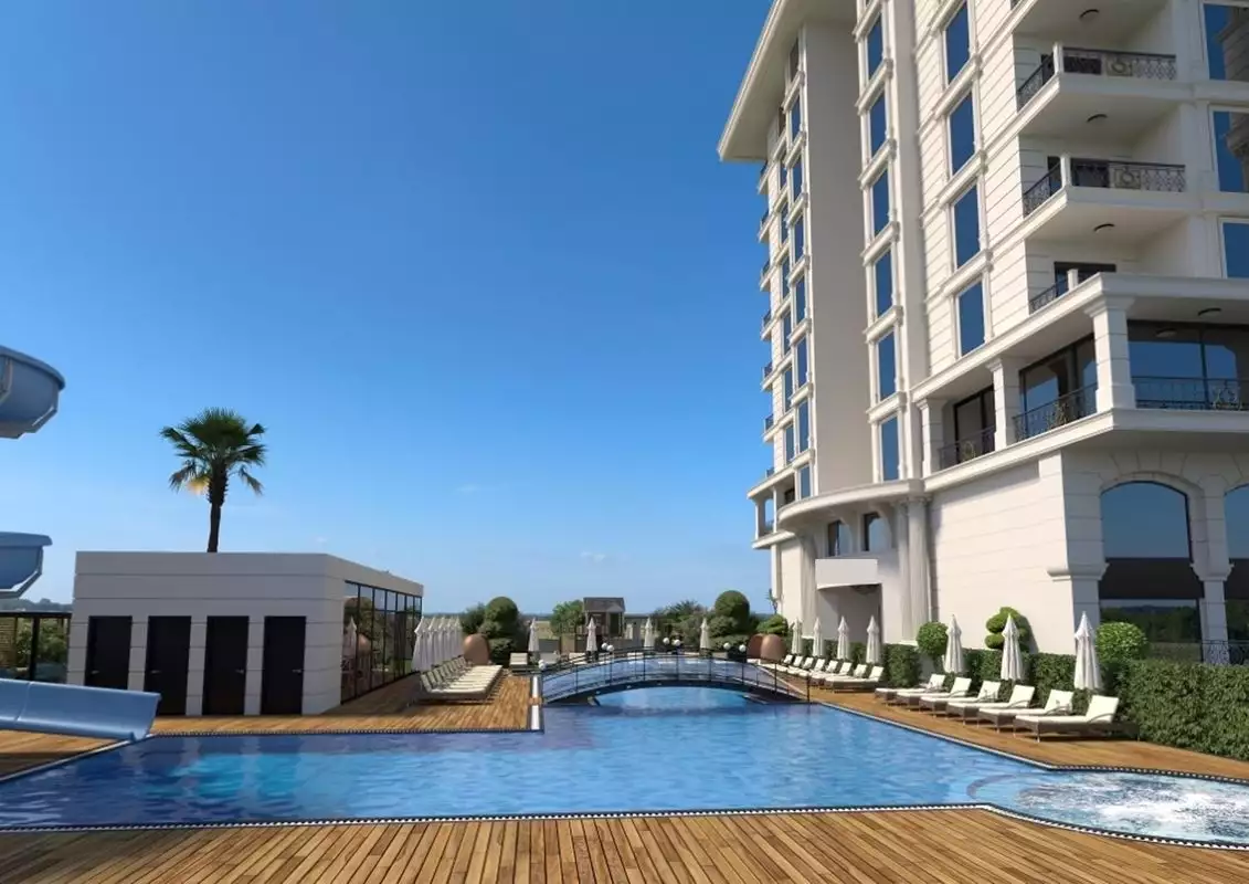 Квартира 54м² в Турции, Махмутлар. Стоимостью 159000€ аренда фото-15