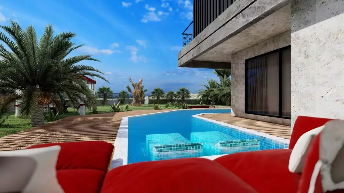 Вилла 238м² в Турции, Каргыджак. Стоимостью 1250000€ аренда фото-3
