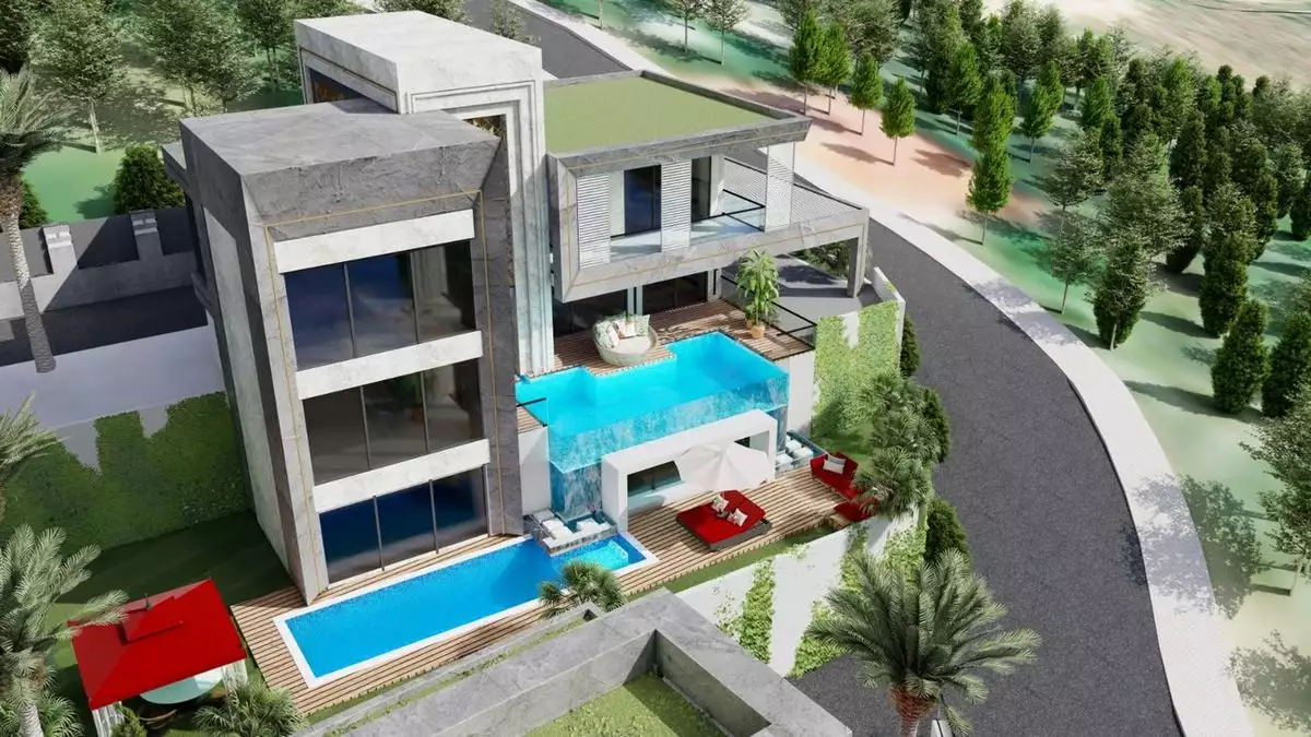 Вилла 238м² в Турции, Каргыджак. Стоимостью 1250000€ аренда фото-16