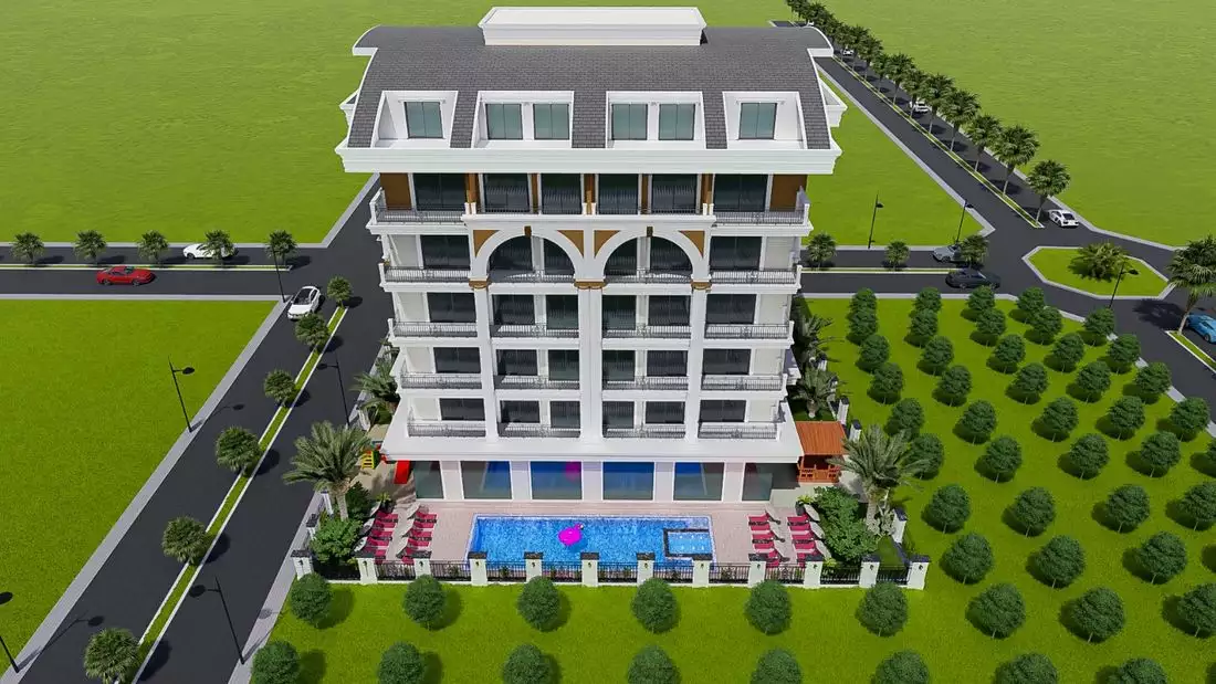 Квартира 55м² в Турции, Махмутлар. Стоимостью 250000€ аренда фото-1