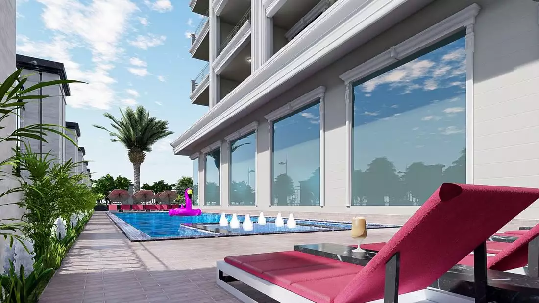 Квартира 55м² в Турции, Махмутлар. Стоимостью 250000€ аренда фото-4
