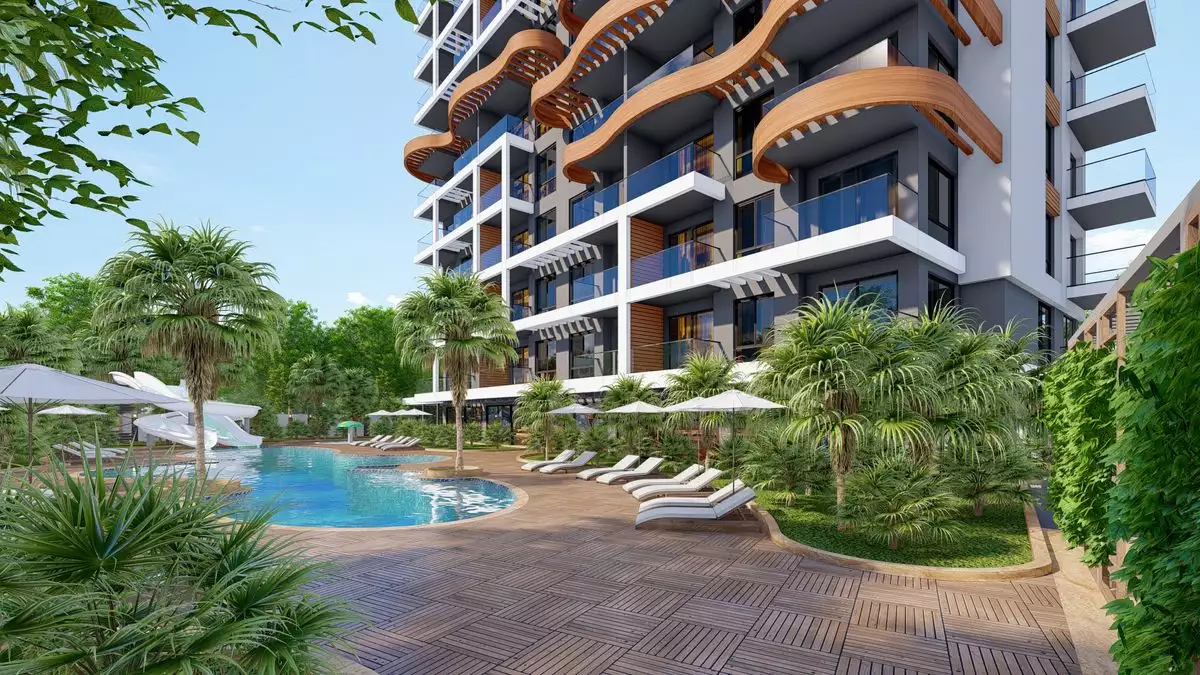 Квартира 63м² в Турции, Авсаллар. Стоимостью 155000€ аренда фото-1