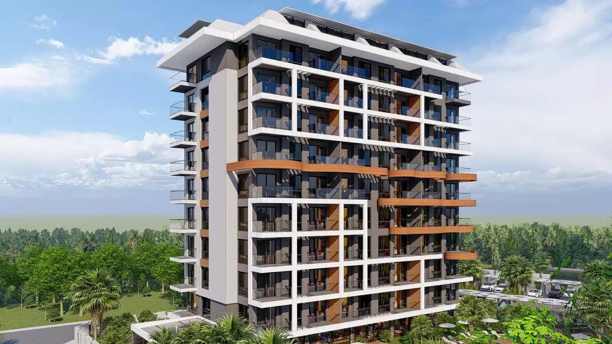 Квартира 63м² в Турции, Авсаллар. Стоимостью 155000€ аренда фото-2