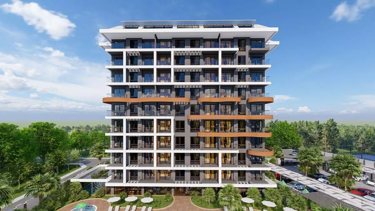 Квартира 63м² в Турции, Авсаллар. Стоимостью 155000€ аренда фото-3