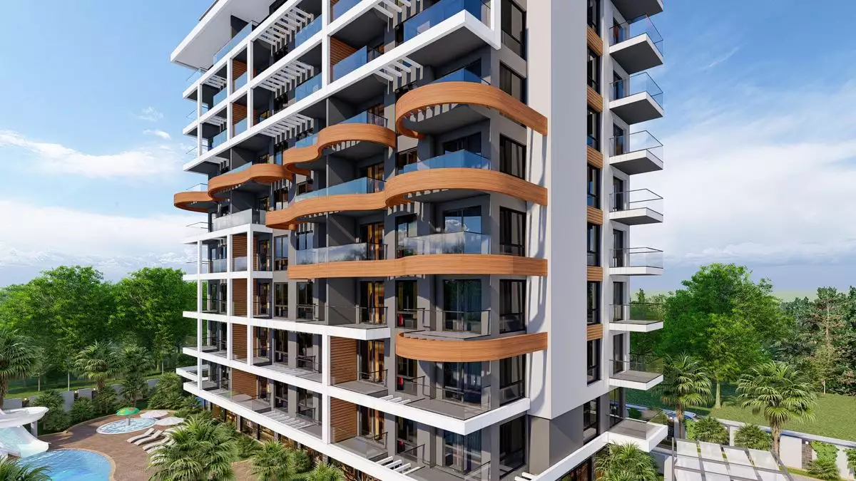 Квартира 63м² в Турции, Авсаллар. Стоимостью 155000€ аренда фото-4