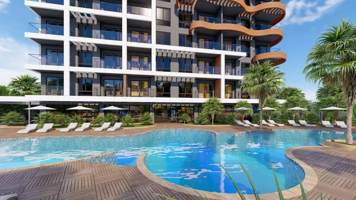 Квартира 63м² в Турции, Авсаллар. Стоимостью 155000€ аренда фото-8