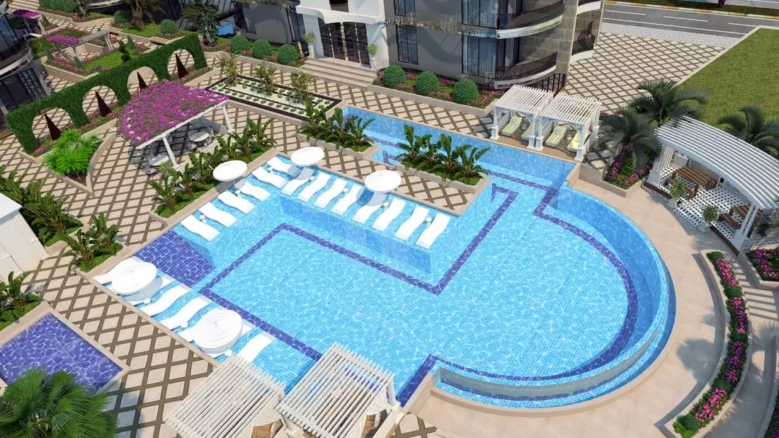 Квартира 54м² в Турции, Тосмур. Стоимостью 215000€ аренда фото-3