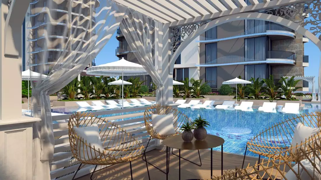 Квартира 54м² в Турции, Тосмур. Стоимостью 215000€ аренда фото-18