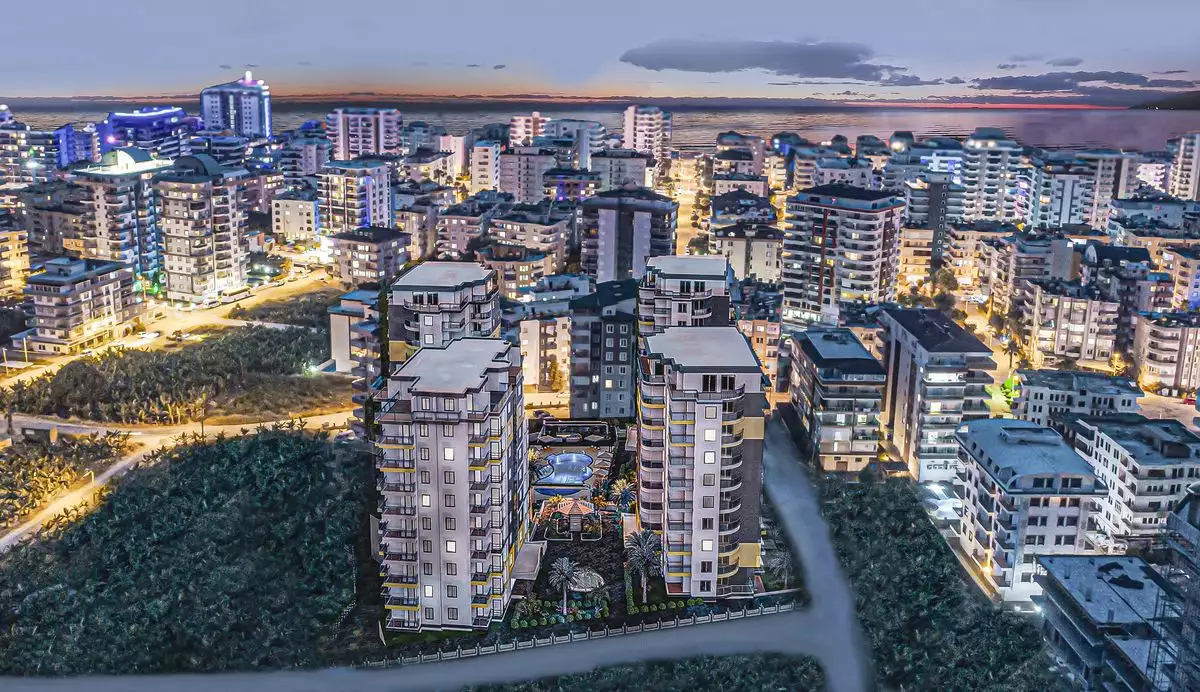 Квартира 52м² в Турции, Махмутлар. Стоимостью 116250€ аренда фото-2