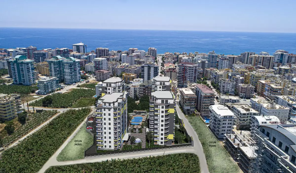 Квартира 52м² в Турции, Махмутлар. Стоимостью 116250€ аренда фото-3