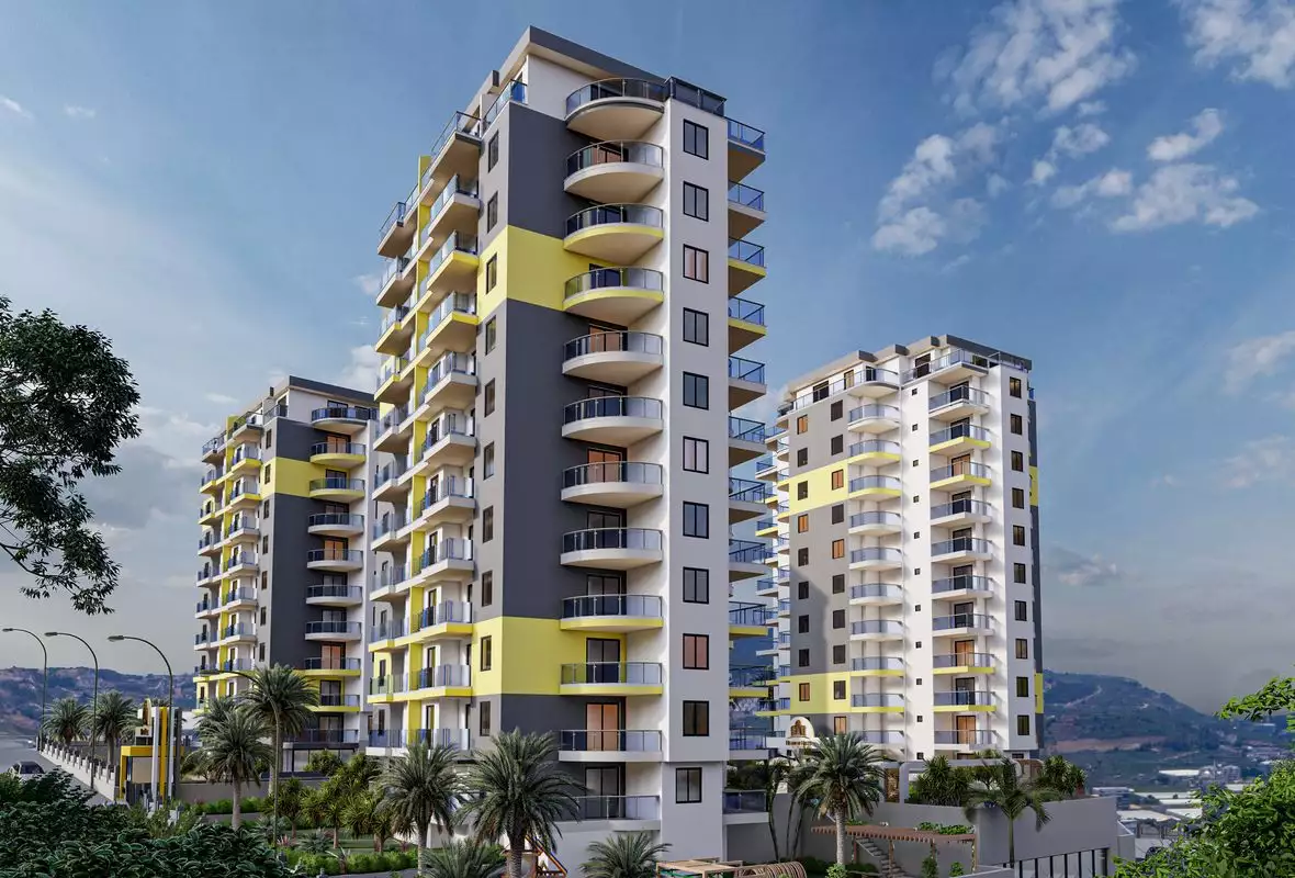 Квартира 52м² в Турции, Махмутлар. Стоимостью 116250€ аренда фото-4
