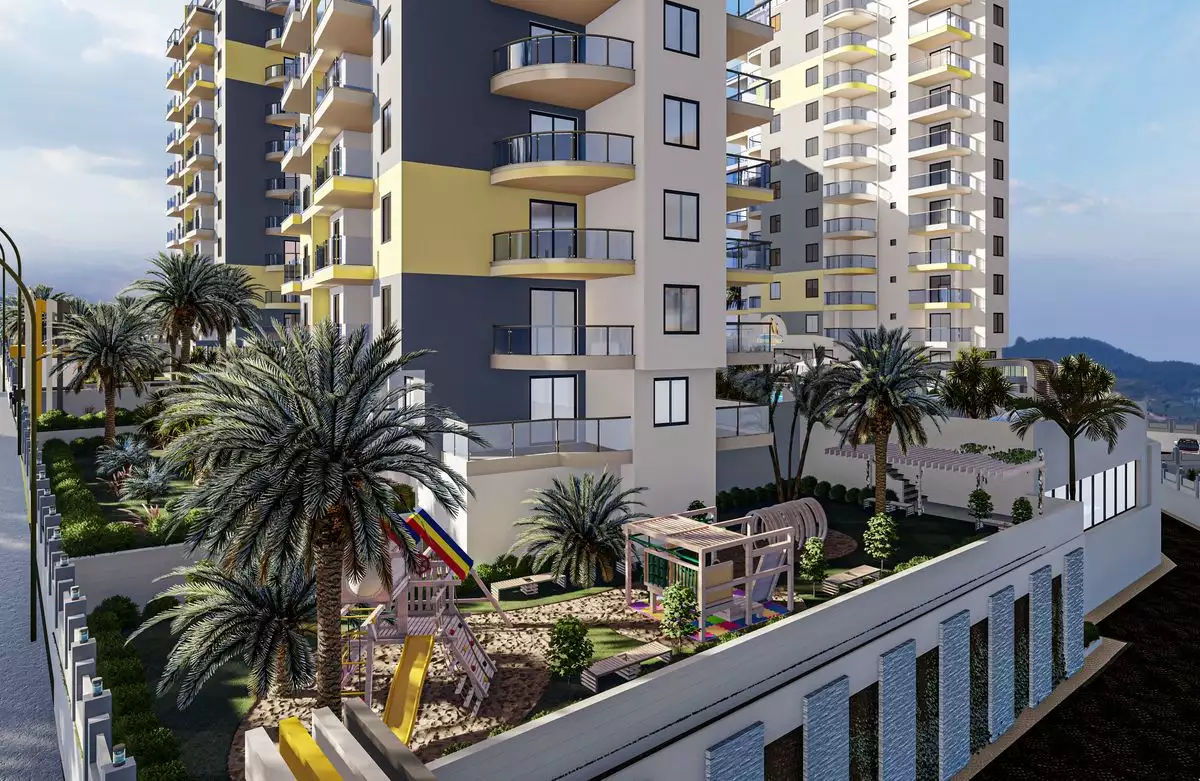 Квартира 52м² в Турции, Махмутлар. Стоимостью 116250€ аренда фото-5