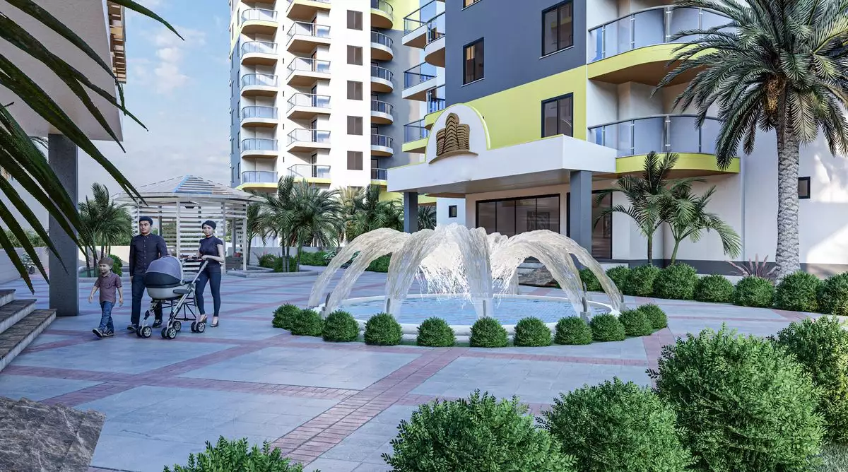 Квартира 52м² в Турции, Махмутлар. Стоимостью 116250€ аренда фото-12