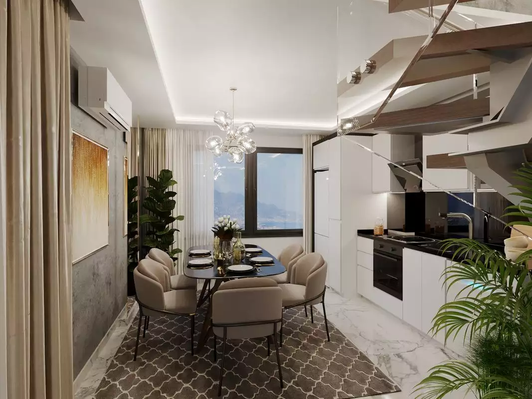 Квартира 52м² в Турции, Махмутлар. Стоимостью 116250€ аренда фото-44