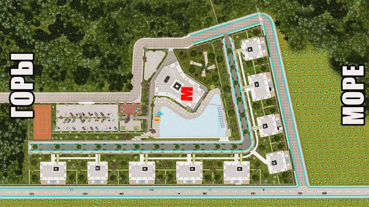 Квартира 46м² в Турции, Махмутлар. Стоимостью 133000€ аренда фото-6