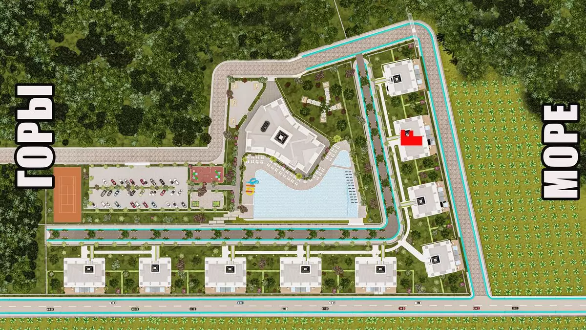 Квартира 46м² в Турции, Махмутлар. Стоимостью 133000€ аренда фото-30