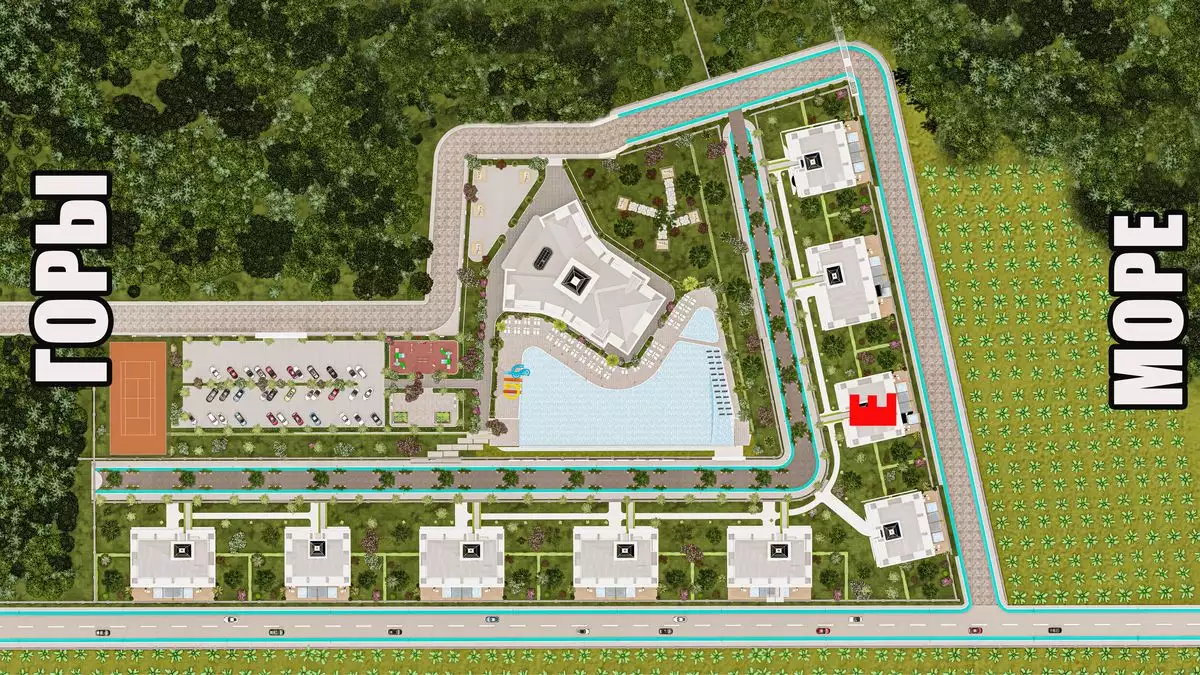 Квартира 46м² в Турции, Махмутлар. Стоимостью 133000€ аренда фото-31