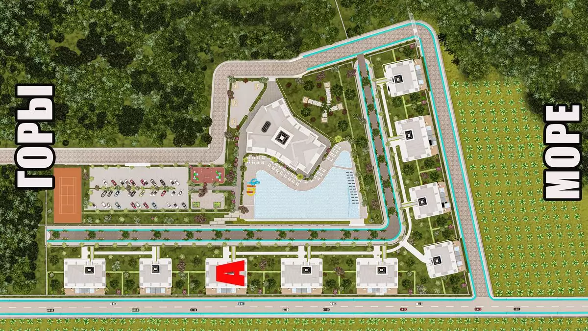 Квартира 46м² в Турции, Махмутлар. Стоимостью 133000€ аренда фото-35