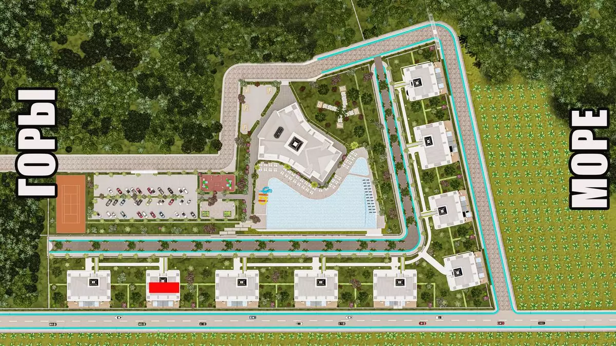 Квартира 46м² в Турции, Махмутлар. Стоимостью 133000€ аренда фото-36