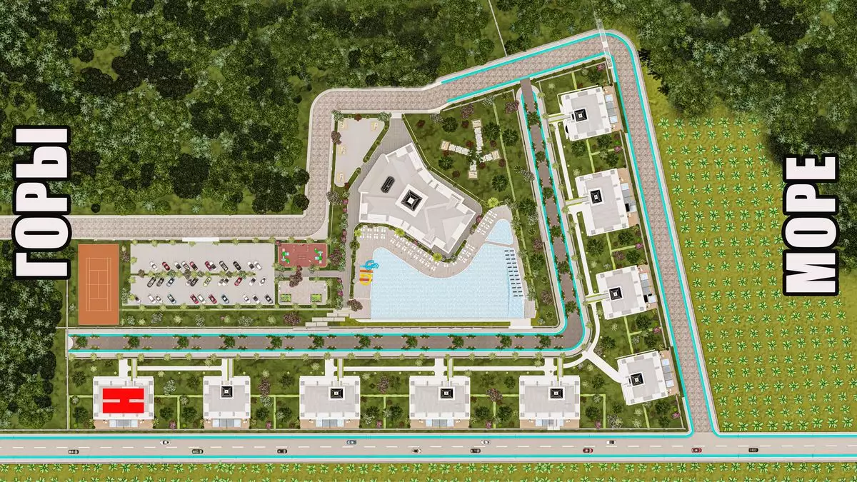Квартира 46м² в Турции, Махмутлар. Стоимостью 133000€ аренда фото-37