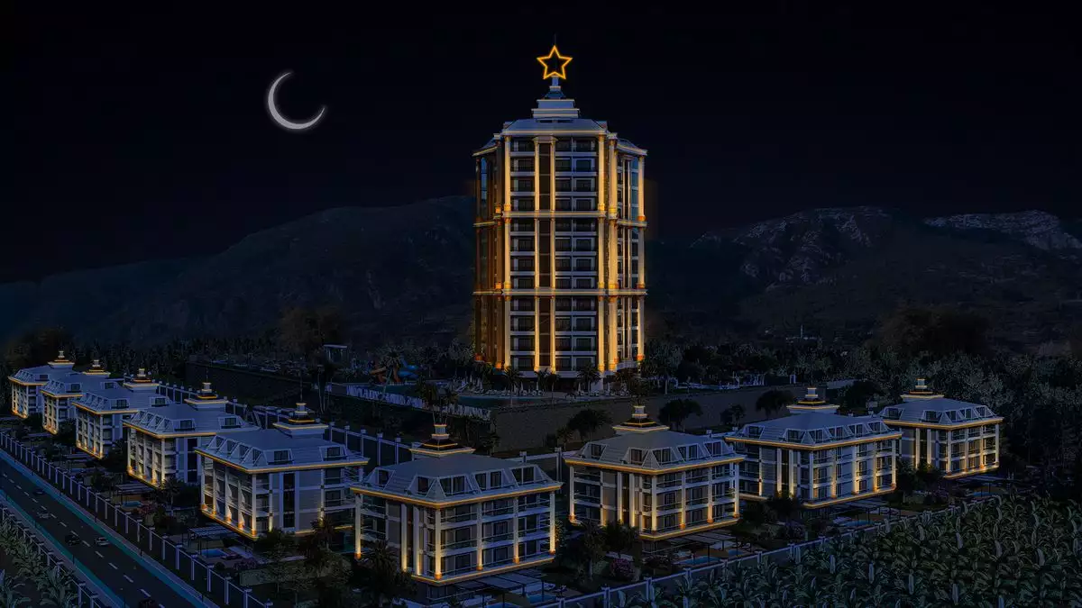 Квартира 46м² в Турции, Махмутлар. Стоимостью 133000€ аренда фото-38