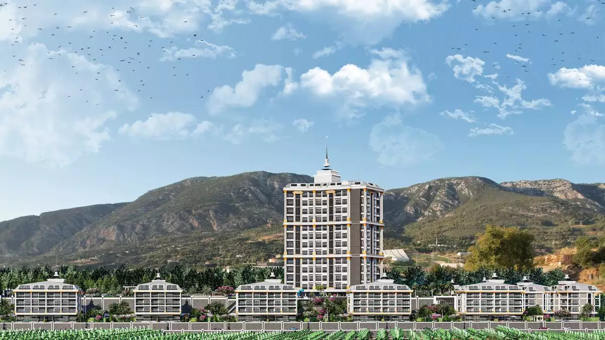 Квартира 46м² в Турции, Махмутлар. Стоимостью 133000€ аренда фото-43