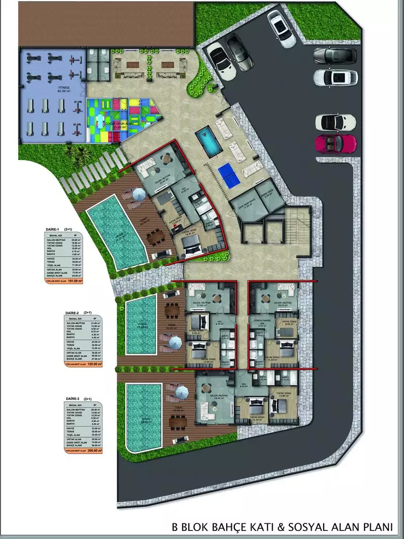 Квартира 53м² в Португалии, Алкобаса. Стоимостью 173000€ аренда фото-76