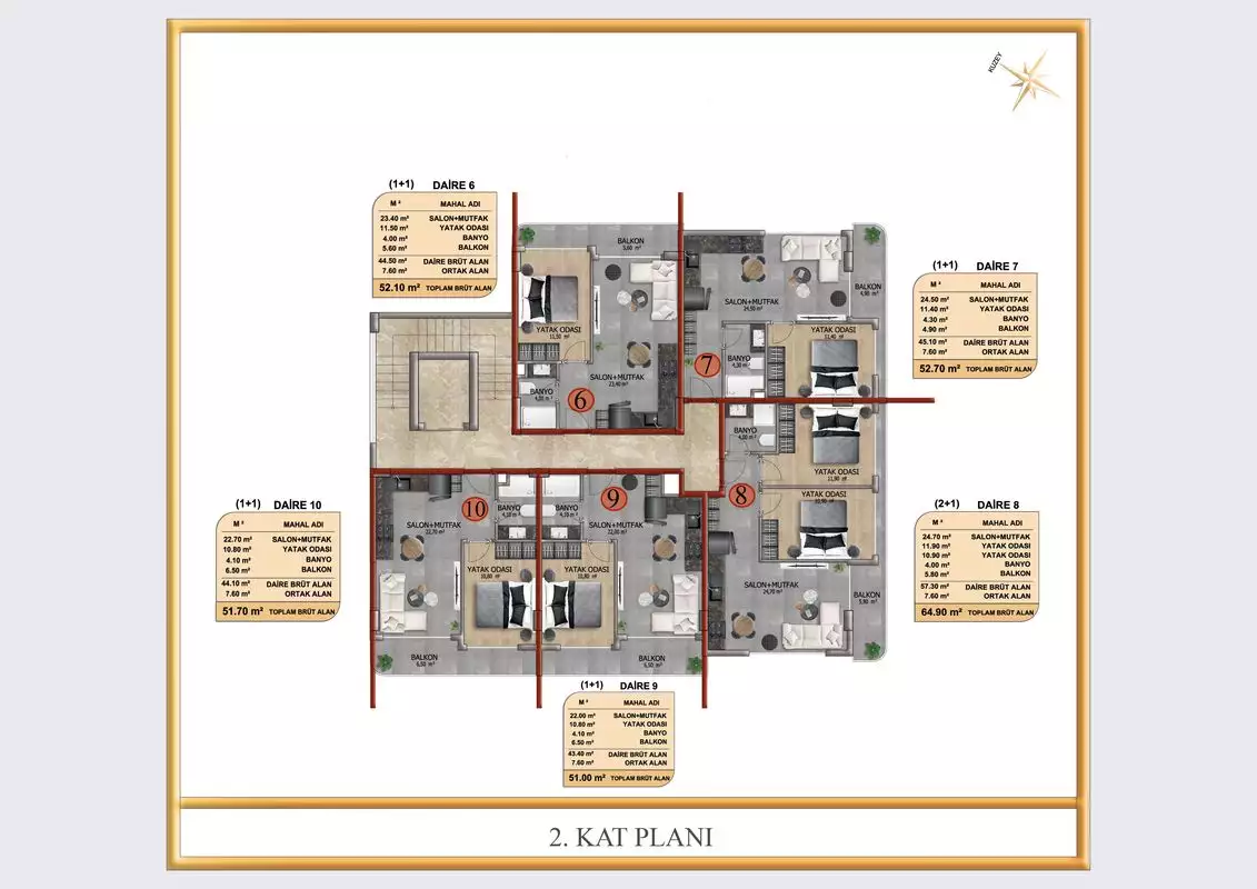 Квартира 40м² в Португалии, Алкобаса. Стоимостью 160000€ аренда фото-26