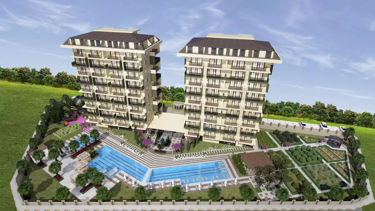 Квартира 50м² в Турции, Алания. Стоимостью 135000€ аренда фото-1
