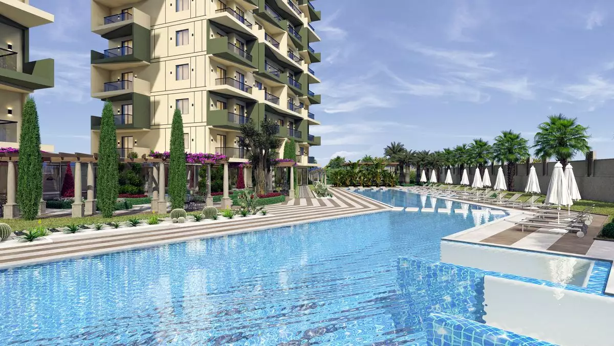 Квартира 50м² в Турции, Алания. Стоимостью 135000€ аренда фото-2