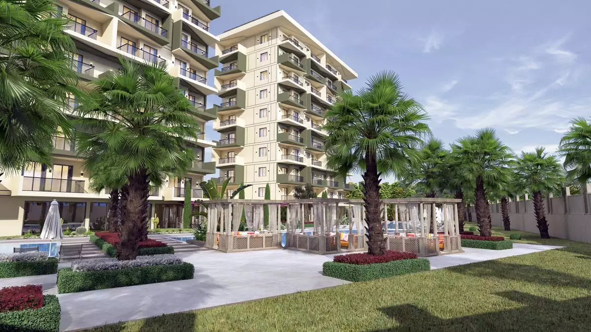 Квартира 50м² в Турции, Алания. Стоимостью 135000€ аренда фото-6