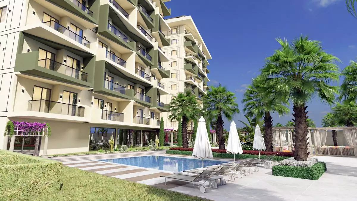 Квартира 50м² в Турции, Алания. Стоимостью 135000€ аренда фото-24