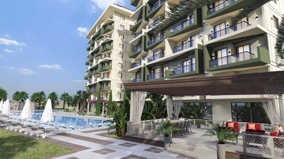 Квартира 50м² в Турции, Алания. Стоимостью 135000€ аренда фото-25