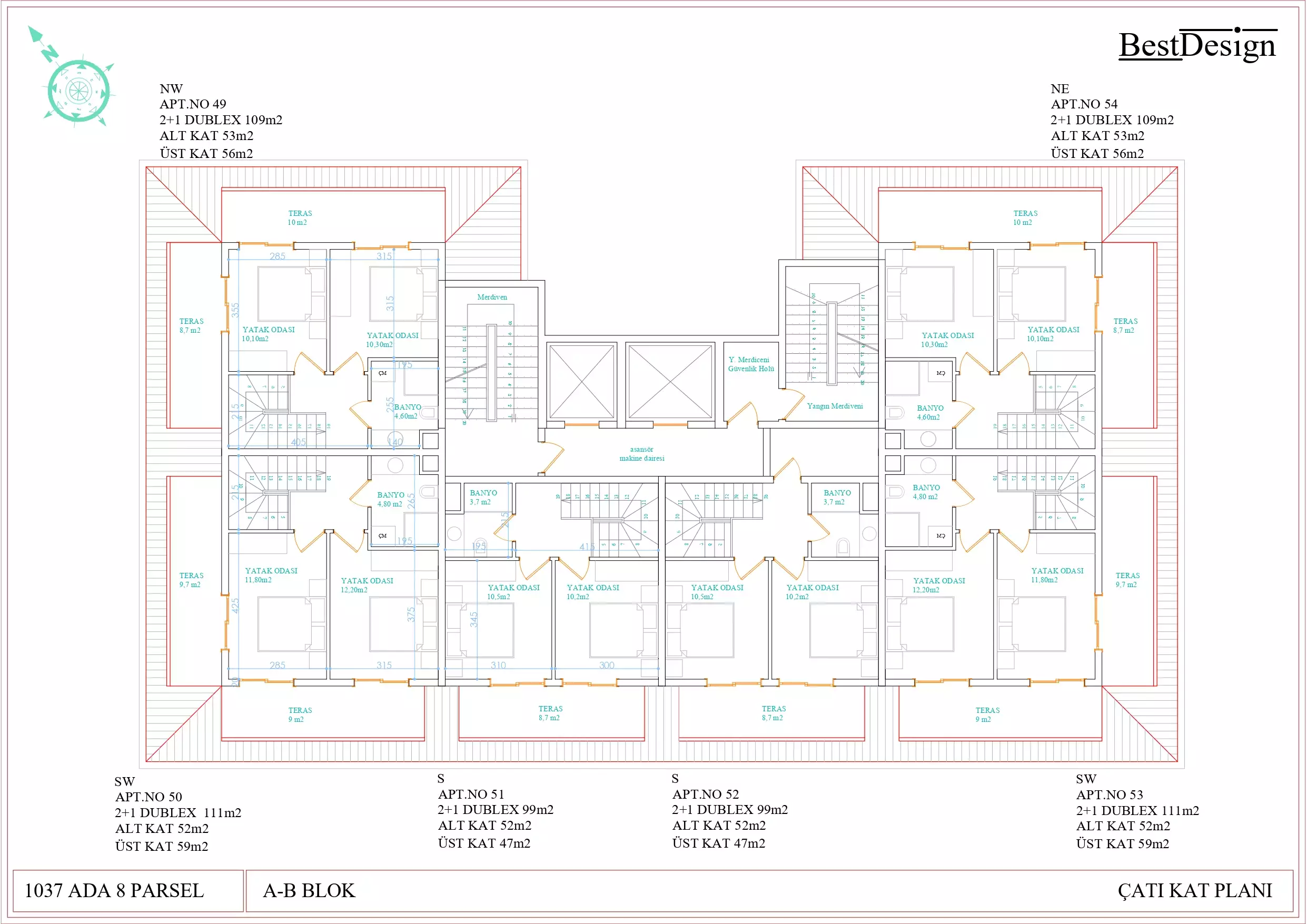 Квартира 50м² в Турции, Алания. Стоимостью 135000€ аренда фото-31
