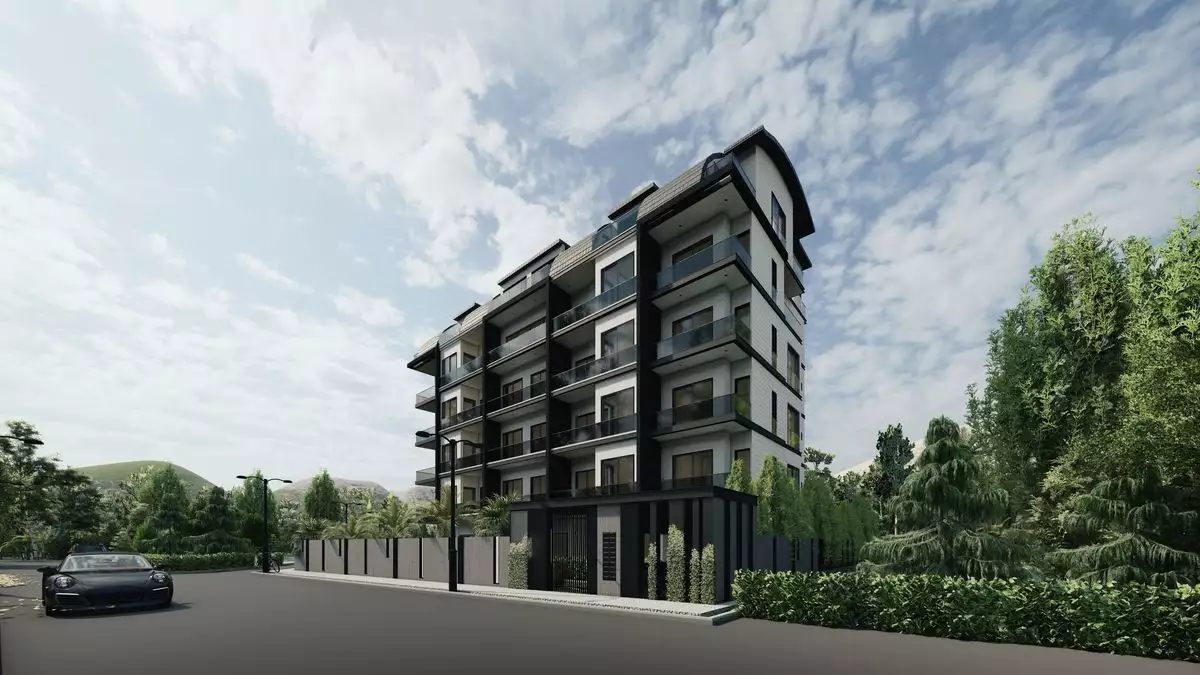 Квартира 49м² в Турции, Газипаша. Стоимостью 74000€ аренда фото-2