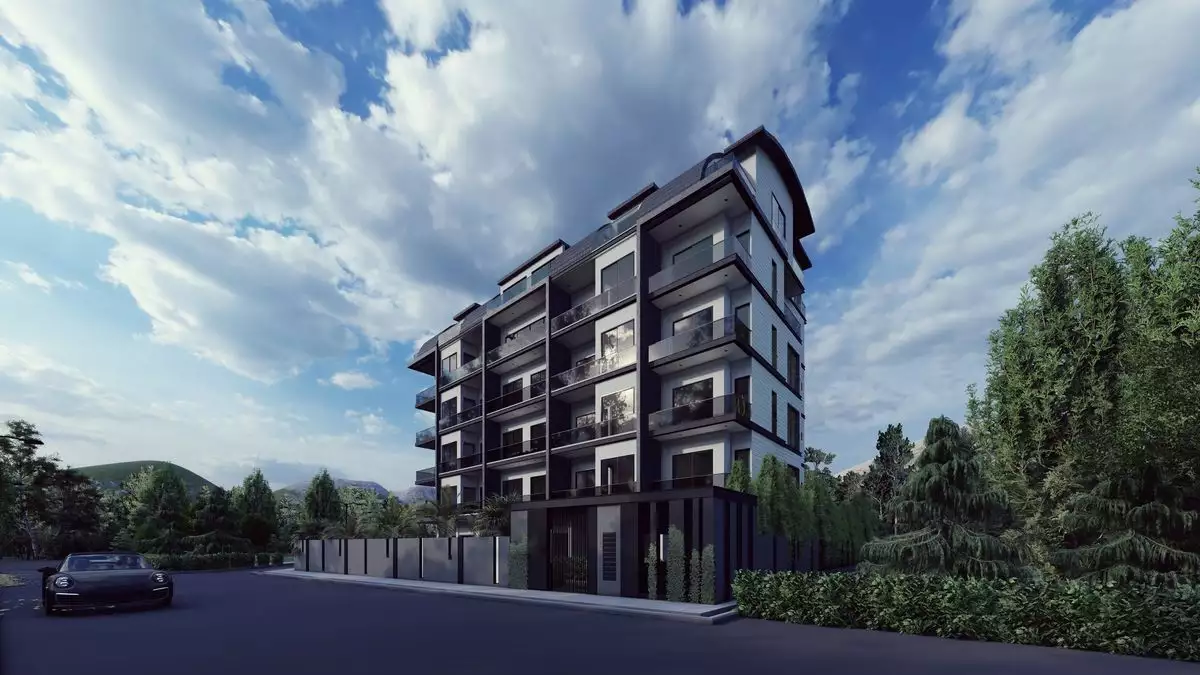 Квартира 49м² в Турции, Газипаша. Стоимостью 74000€ аренда фото-3