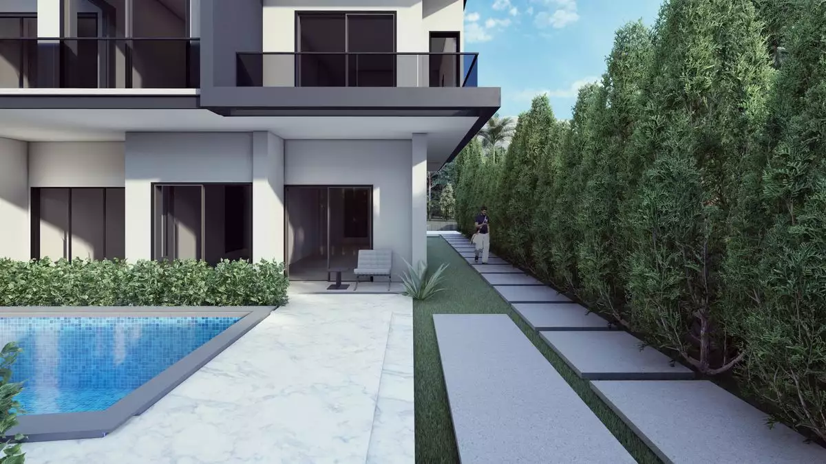 Квартира 49м² в Турции, Газипаша. Стоимостью 74000€ аренда фото-5