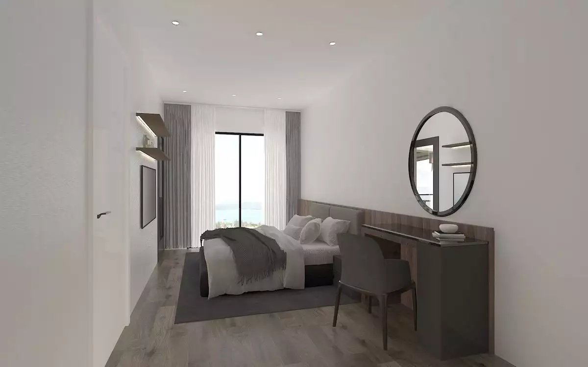 Квартира 49м² в Турции, Газипаша. Стоимостью 74000€ аренда фото-11