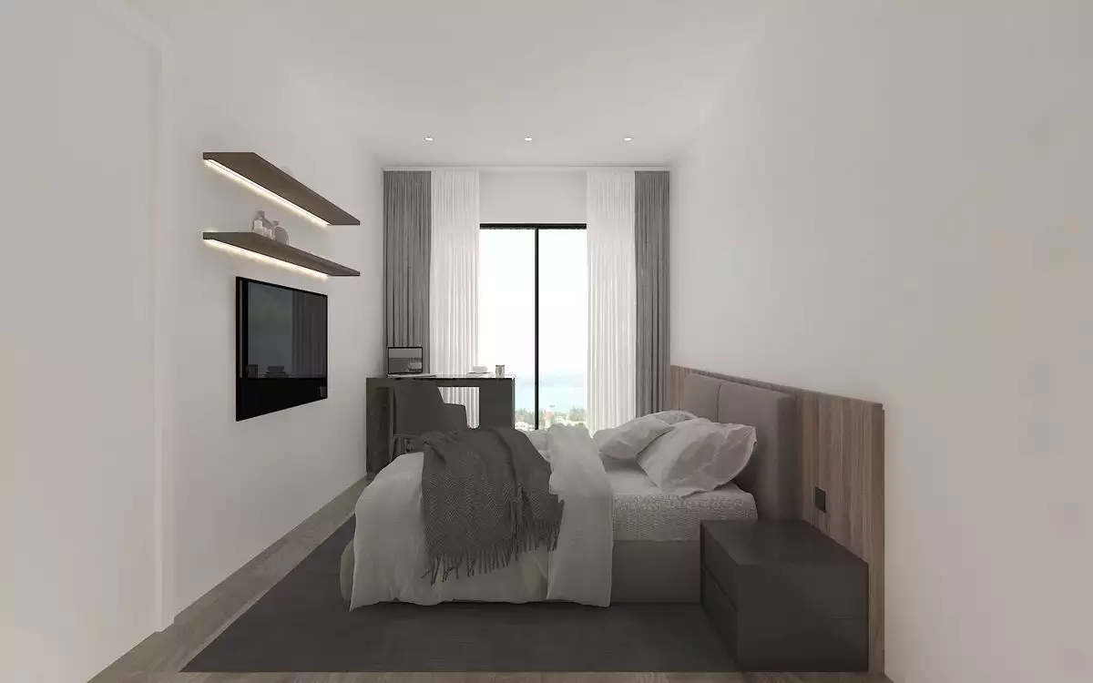 Квартира 49м² в Турции, Газипаша. Стоимостью 74000€ аренда фото-12