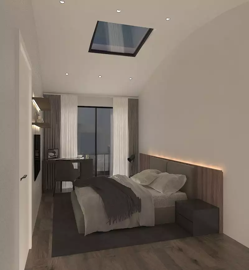 Квартира 49м² в Турции, Газипаша. Стоимостью 74000€ аренда фото-13