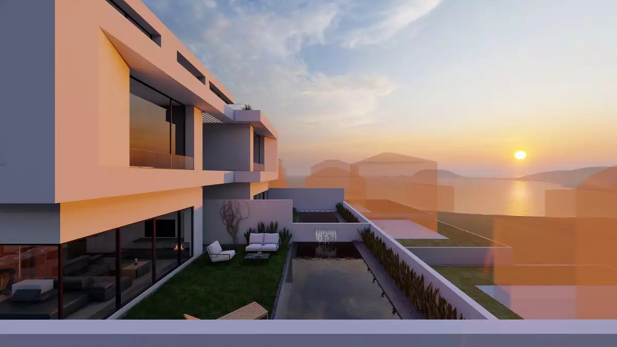 Таунхаус 184м² в Турции, Каргыджак. Стоимостью 570000€ аренда фото-1