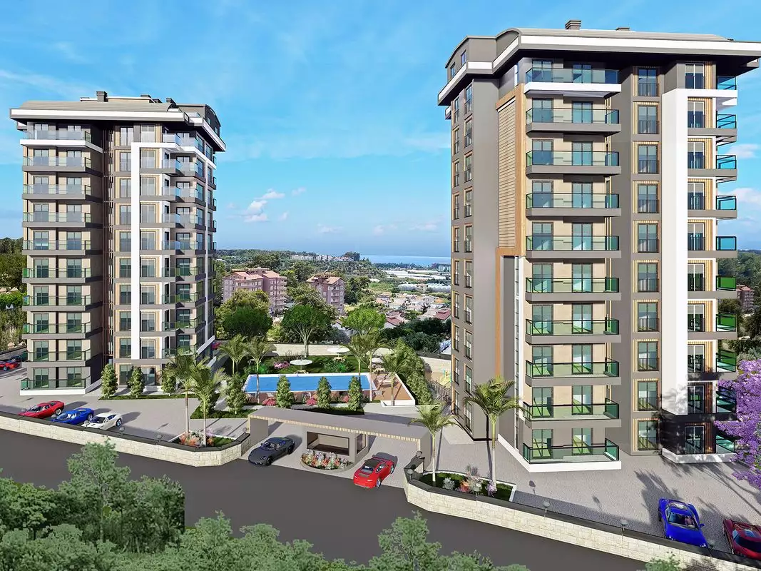 Квартира 71м² в Турции, Авсаллар. Стоимостью 93000€ аренда фото-2
