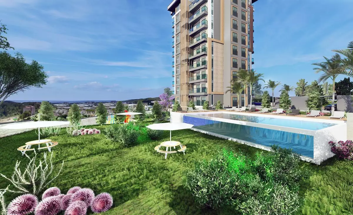 Квартира 71м² в Турции, Авсаллар. Стоимостью 93000€ аренда фото-3