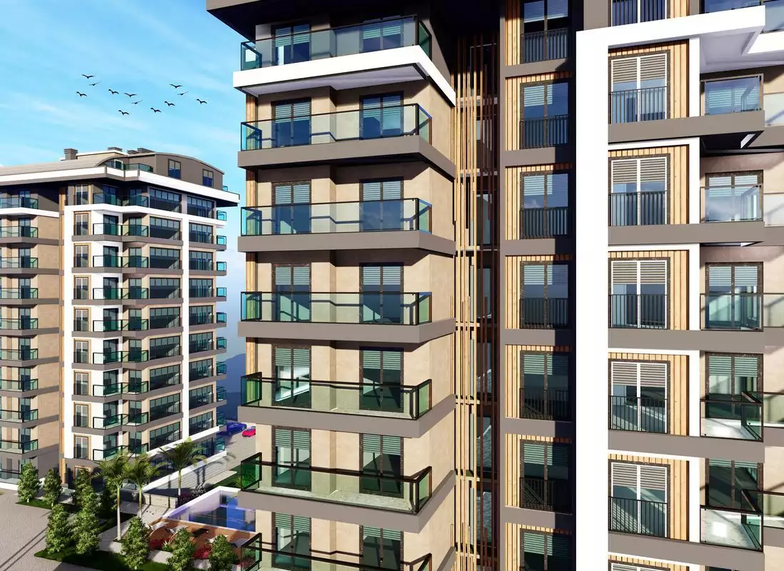 Квартира 71м² в Турции, Авсаллар. Стоимостью 93000€ аренда фото-4