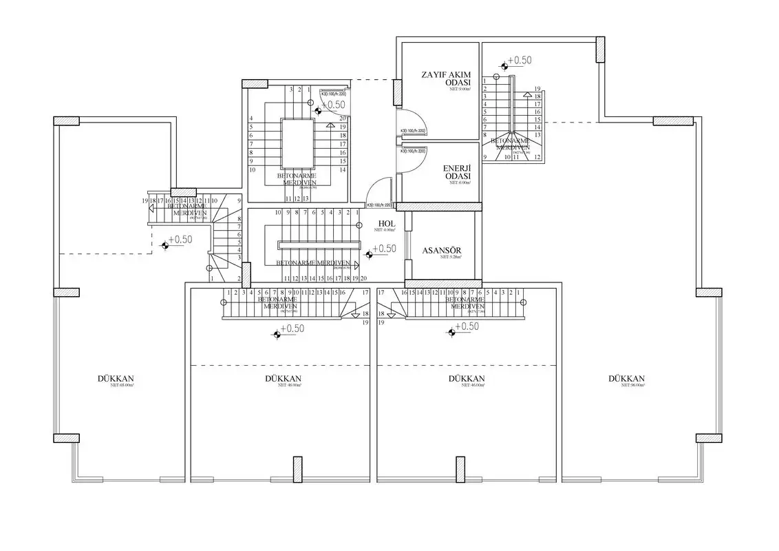 Квартира 48м² в Турции, Демирташ. Стоимостью 100000€ аренда фото-34